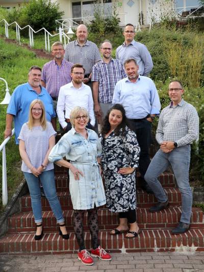 Kandidaten Kernstadt (nicht auf dem Foto: Frederic Otto und Dr. Olaf Stdtler)