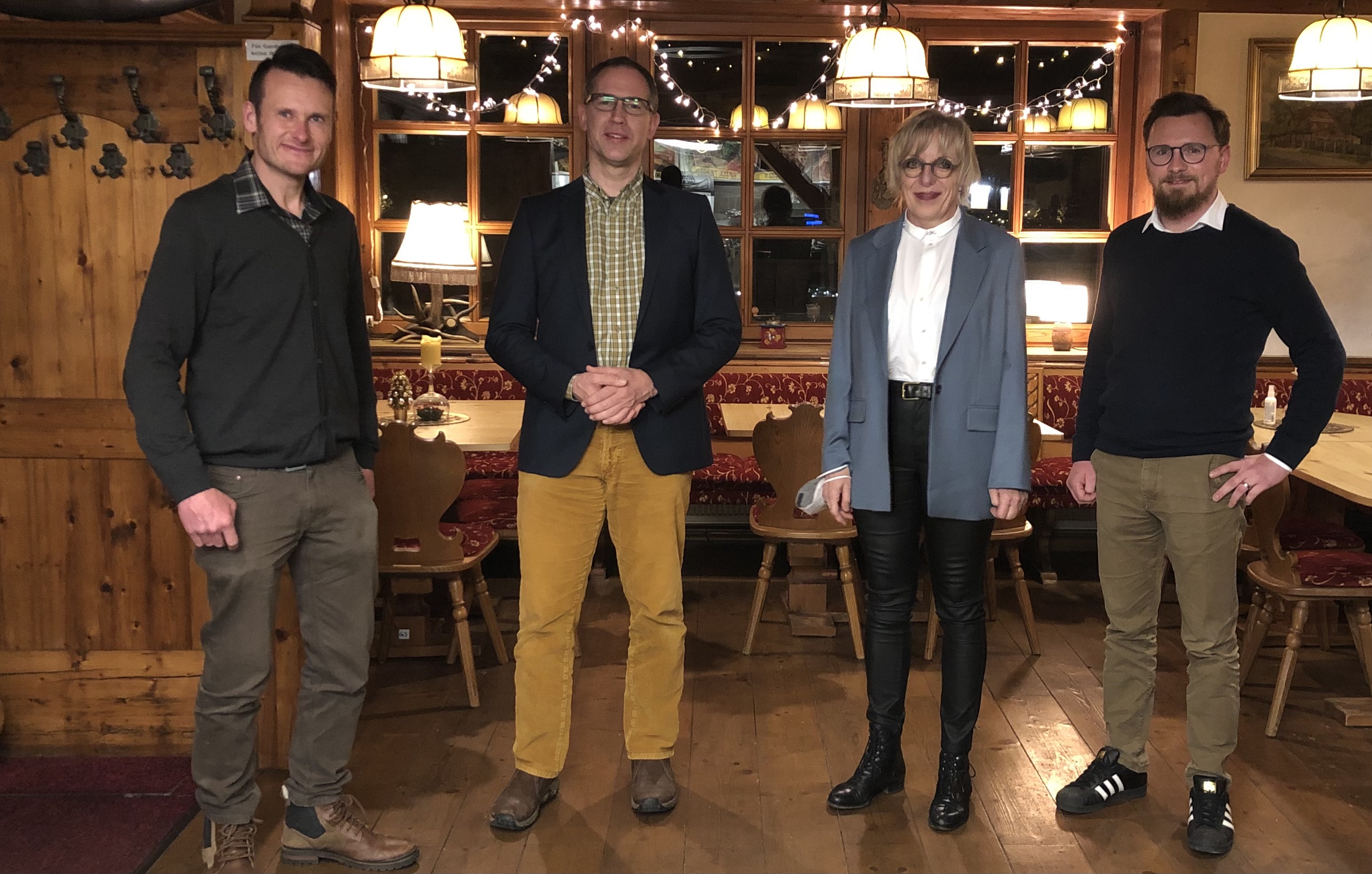 Helmar Breuker, Dr. Andreas Kroll, Heidrun Hoffmann-Taufall, Bjrn Liebig (v.l.n.r.)